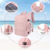Hanples Large Travel Laptop Backpack for Women, Carry On Backpack, Hiking Backpack, Waterproof Durable Business Backpack with USB Charging Port, College Computer Bag, Fits 16 Inch Laptop - Image 40