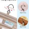 BAGSMART Toiletry Bag Hanging Travel Makeup Organizer with TSA Approved Transparent Cosmetic Bag Makeup Bag for Full Sized Toiletries, Medium-Black - Image 6