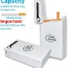 Habit Control. Electronic Locking Cigarette Case with Timer – Full Pack Time Lock Box to Help to Reduce Smoking Addiction for 84mm/3.3in King Size(Short) Cigarettes – Stop Smoking Aids That Work - Image 2