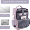 Hanples Large Travel Laptop Backpack for Women, Carry On Backpack, Hiking Backpack, Waterproof Durable Business Backpack with USB Charging Port, College Computer Bag, Fits 16 Inch Laptop - Image 47