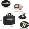 LOVEVOOK Toiletry Bag for Women, Water-resistant Travel Makeup Bag with Hanging Hook, Traveling Essentials Cosmetic Bag Travel Organizer for Accessories, Shampoo, Full Sized Container, Toiletries - Image 6