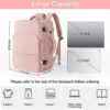 Sinaliy Travel Backpack for Women, Flight Approved Backpack, College Backpack Bag, Casual Daypack, Hiking Backpack, Waterproof Carry On Backpack Business Backpack - Image 6