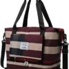 TOOSEA New Foldable Dry/Wet Separation Travel Duffle Bag for Women Carry On with Shoe Compartment Luggage Sleeve, Large Capacity Folding Travel Tote Gym Bag, Weekender Overnight Bag