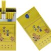 Fetcasy Honey Rose Herbal Cigarettes， Tobacco and Nicotine Free， 2 Packs 40 Smokes