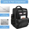 Hanples Large Travel Laptop Backpack for Women, Carry On Backpack, Hiking Backpack, Waterproof Durable Business Backpack with USB Charging Port, College Computer Bag, Fits 16 Inch Laptop - Image 29