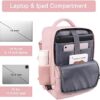 Hanples Large Travel Laptop Backpack for Women, Carry On Backpack, Hiking Backpack, Waterproof Durable Business Backpack with USB Charging Port, College Computer Bag, Fits 16 Inch Laptop - Image 38