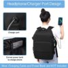 Hanples Large Travel Laptop Backpack for Women, Carry On Backpack, Hiking Backpack, Waterproof Durable Business Backpack with USB Charging Port, College Computer Bag, Fits 16 Inch Laptop - Image 33