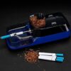 IXIGER Electric Cigarette Rolling Machine,Cigarette Roller,Household Automatic Cigarette Rolling Machine,Used to roll Your own Cigarettes(Blue) - Image 3