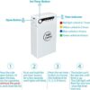 Habit Control. Electronic Locking Cigarette Case with Timer – Full Pack Time Lock Box to Help to Reduce Smoking Addiction for 84mm/3.3in King Size(Short) Cigarettes – Stop Smoking Aids That Work - Image 5