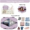 Weekender Bags for Women,Personal Item Travel Bag with Shoes Compartment,Overnight Travel Duffel Bag with Wet Pocket and Separate Toiletry Bag,Gym Bag - Image 2