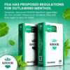 KHOOR Herbal Cigarettes - 2 Menthol Packs, Non-Addictive, Tobacco-Free & Nicotine-Free, Traditional Cigarette Substitute, Premium Menthol Flavor - 2 Packs (40 Sticks) - Image 4