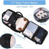 Hanples Large Travel Laptop Backpack for Women, Carry On Backpack, Hiking Backpack, Waterproof Durable Business Backpack with USB Charging Port, College Computer Bag, Fits 16 Inch Laptop - Image 34