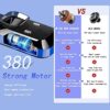 IXIGER Electric Cigarette Rolling Machine,Cigarette Roller,Household Automatic Cigarette Rolling Machine,Used to roll Your own Cigarettes(Blue) - Image 2