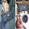 VECAVE Weekender Bags for Women,Carry on Bag,Overnight Bag with Trolley Sleeve,Sports Tote Gym Bag,Travel bag for Women, JewelBlue - Image 6