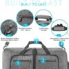 Vomgomfom Travel Duffle Bag for Men, 65L Foldable Travel Duffel Bag with Shoes Compartment Overnight Bag for Men Women Waterproof & Tear Resistant 65L 85L 115L - Image 4