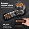 COOL KNIGHT Electric Cigarette Rolling Machine, Portable Tobacco Injector Machine can Grind Filled with Herb, Tobacco, etc. Suitable for Cigarette Tubes and Rolling Papers - Image 2