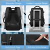Hanples Large Travel Laptop Backpack for Women, Carry On Backpack, Hiking Backpack, Waterproof Durable Business Backpack with USB Charging Port, College Computer Bag, Fits 16 Inch Laptop - Image 32