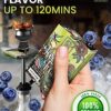 Hookah Flavor Blueberry Herbal - 1.75 oz (50 g) Hookah Shisha Tobacco Free Molasses Hookah Tobacco & Nicotine Free Shisha with Real Organic Shisha Hookah Flavors Blueberry - Image 4