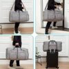 Vomgomfom Travel Duffle Bag for Men, 65L Foldable Travel Duffel Bag with Shoes Compartment Overnight Bag for Men Women Waterproof & Tear Resistant 65L 85L 115L - Image 5