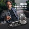 COOL KNIGHT Electric Cigarette Rolling Machine, Portable Tobacco Injector Machine can Grind Filled with Herb, Tobacco, etc. Suitable for Cigarette Tubes and Rolling Papers - Image 7