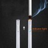 Usb Mini Lighters Electronic Rechargeable Windproof Flameless Cigarette Plasma Lighter (Rose Gold) - Image 4
