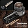 COOL KNIGHT Electric Cigarette Rolling Machine, Portable Tobacco Injector Machine can Grind Filled with Herb, Tobacco, etc. Suitable for Cigarette Tubes and Rolling Papers - Image 3