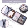 Hanples Large Travel Laptop Backpack for Women, Carry On Backpack, Hiking Backpack, Waterproof Durable Business Backpack with USB Charging Port, College Computer Bag, Fits 16 Inch Laptop - Image 52